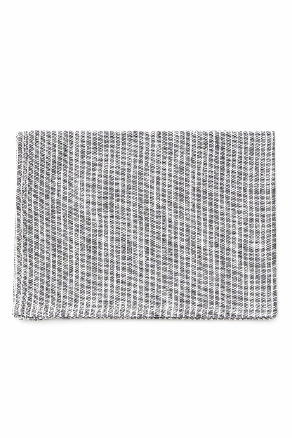 リネン キッチンクロス グレーホワイトストライプ | fog linen work