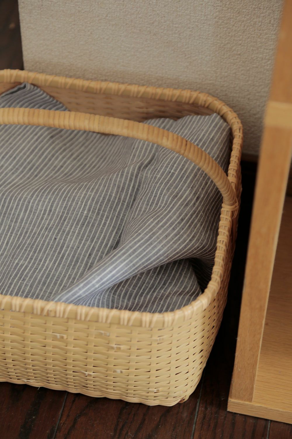 リネン キッチンクロス グレーホワイトストライプ | fog linen work