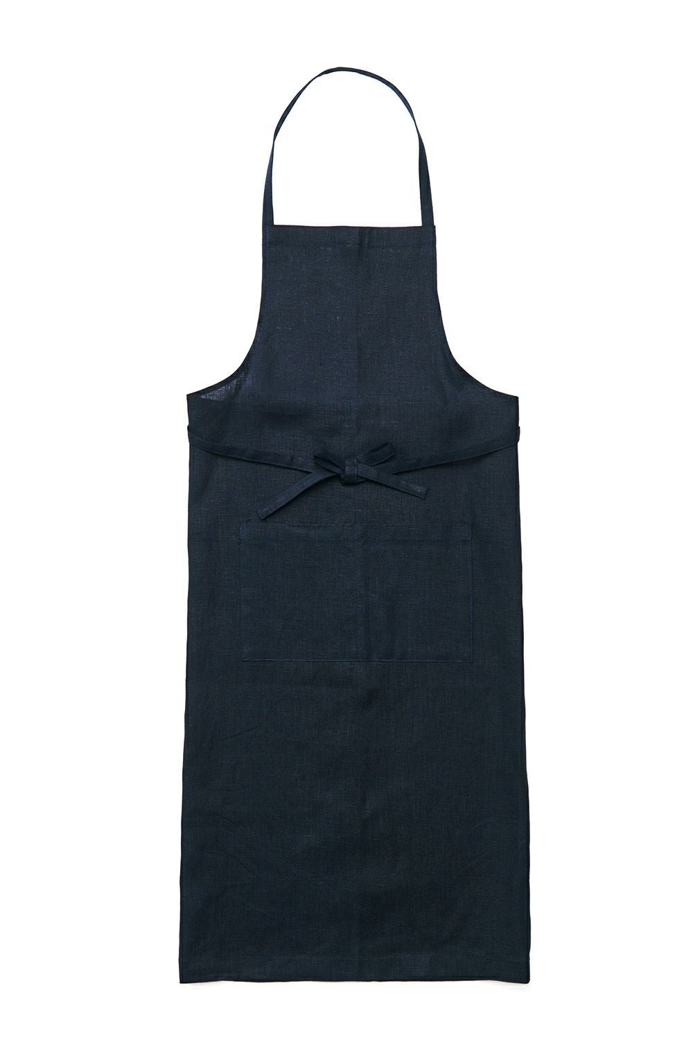リネン フルエプロン ネイビー | fog linen work