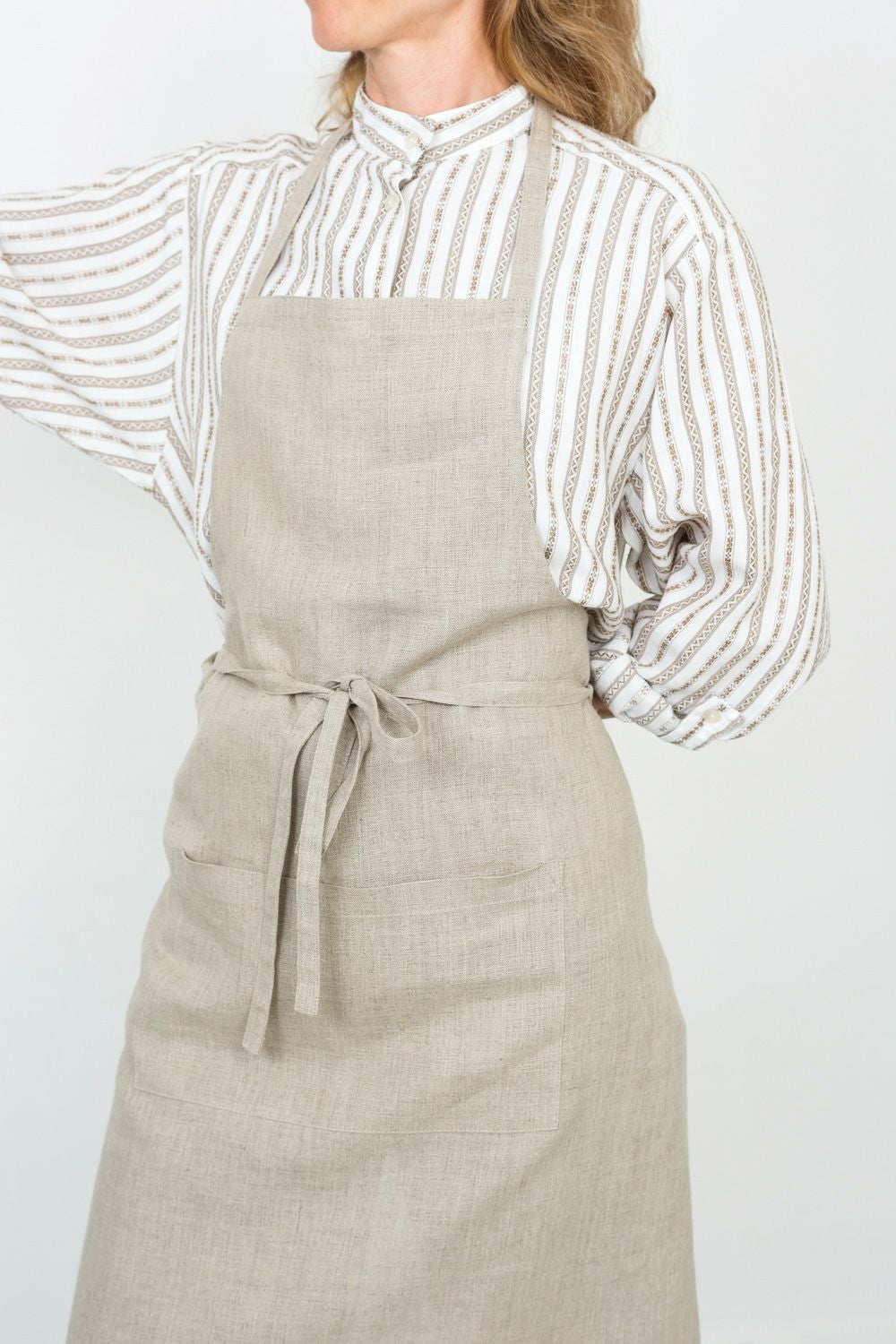 リネン フルエプロン ナチュラル | fog linen work