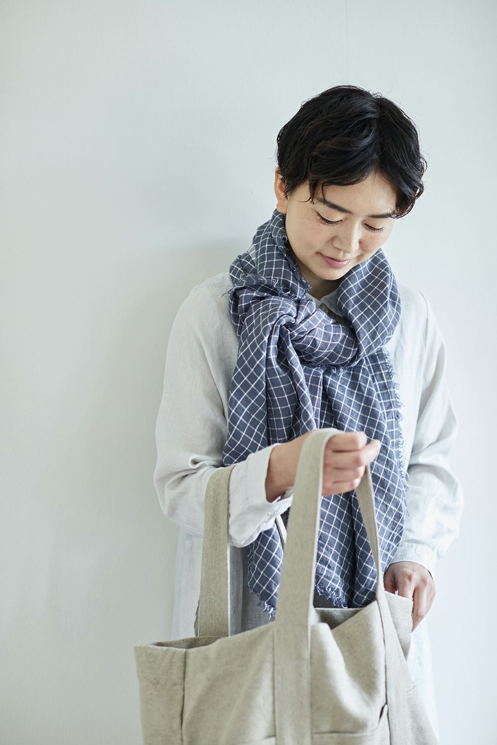 イスターダ トート ナチュラル | fog linen work
