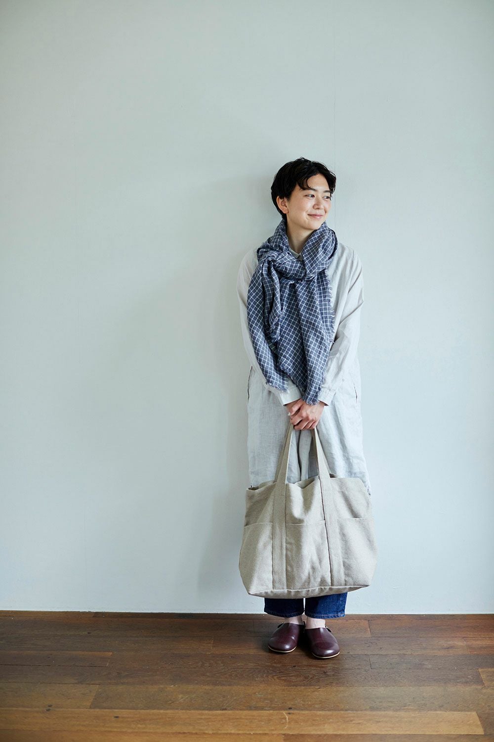 イスターダ トート ナチュラル | fog linen work
