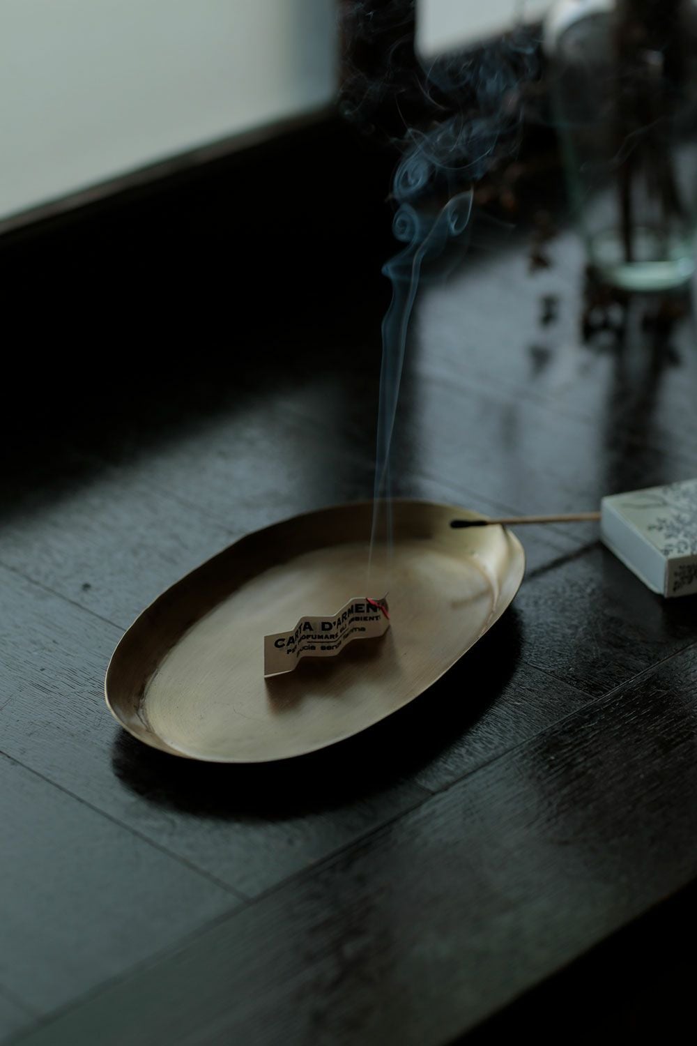 ブラス トレー 楕円形 S 【W22×D13×H1.5】 | fog linen work