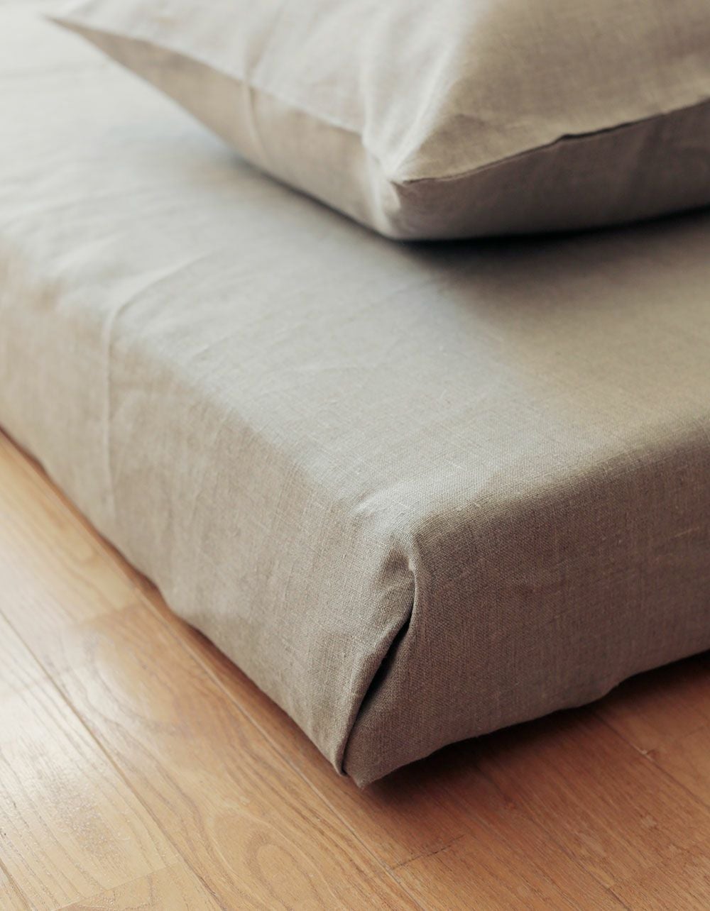 リネン フラットシーツ シングル ナチュラル | fog linen work