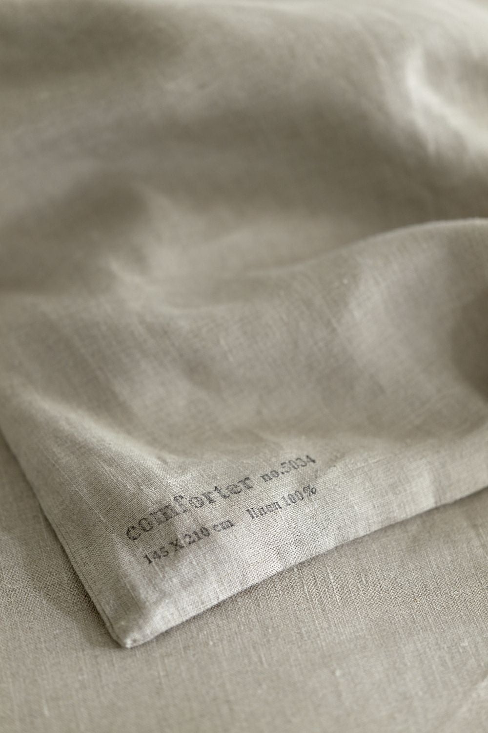リネン コンフォーターケース ダブル ナチュラル | fog linen work