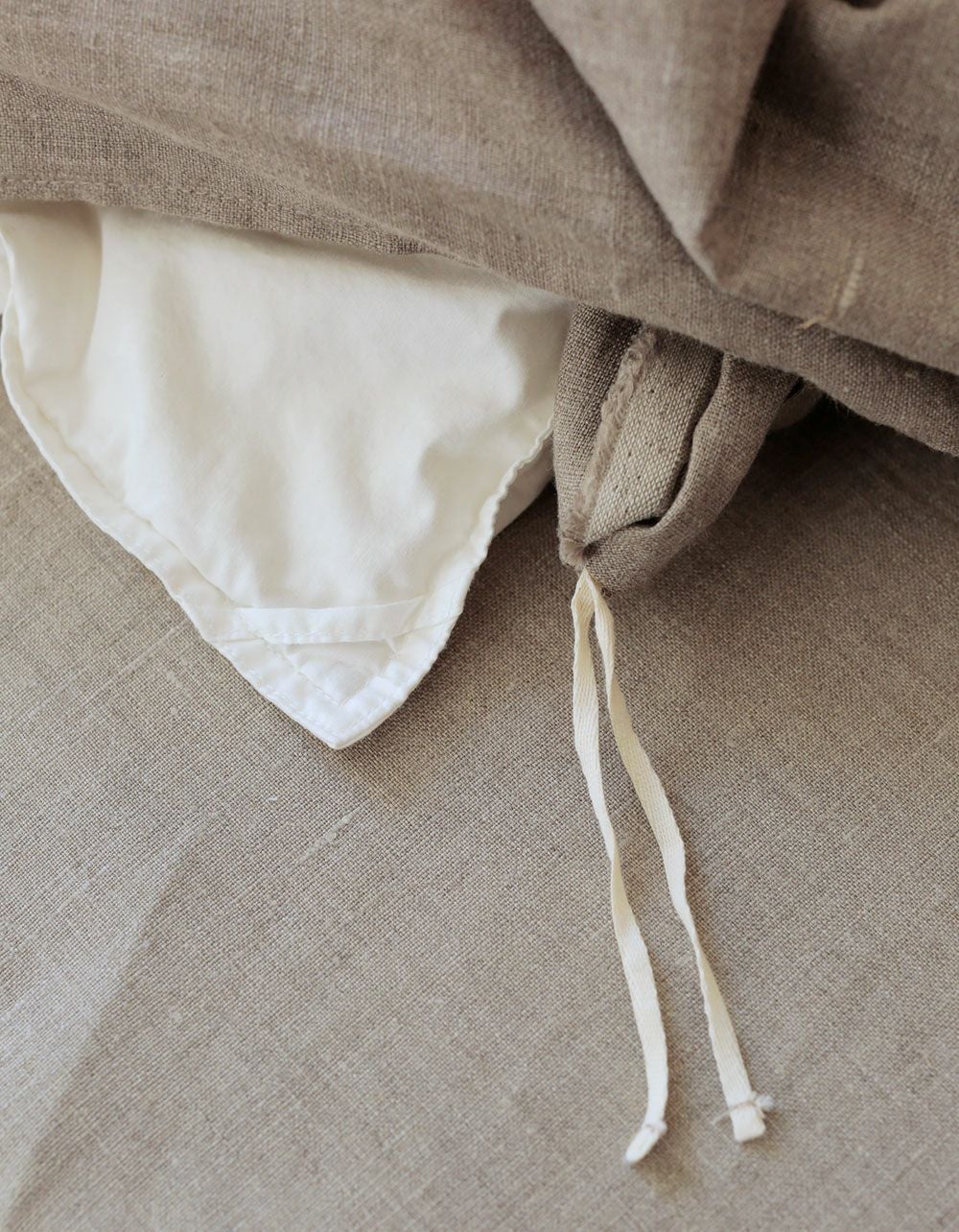 リネン コンフォーターケース シングル ナチュラル | fog linen work