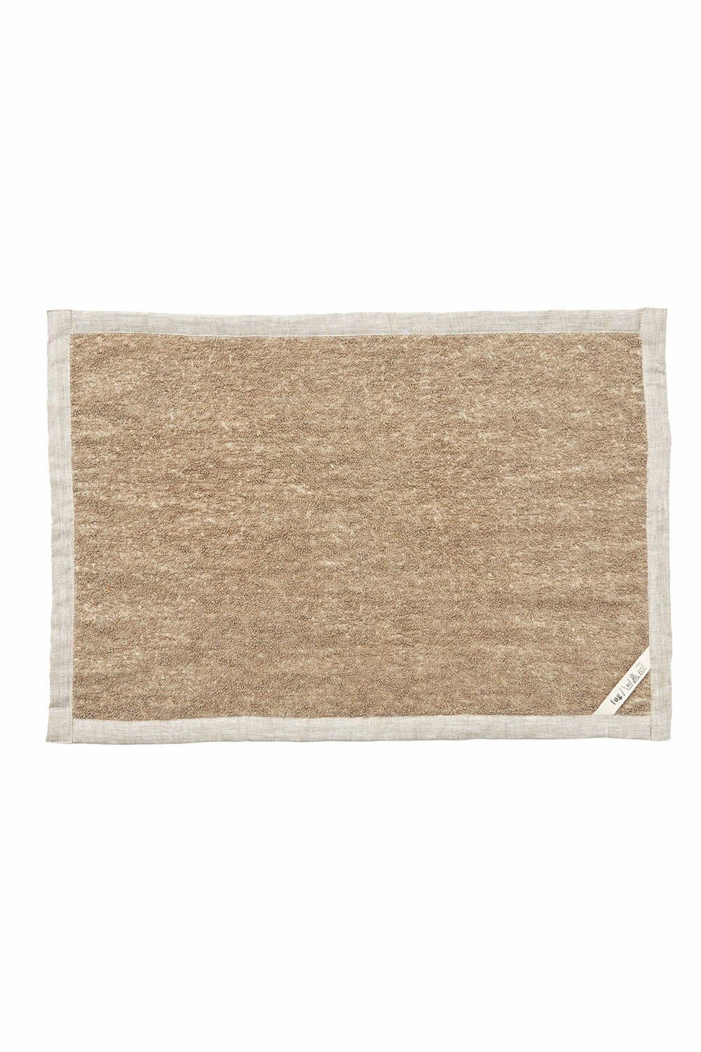 リネン マッサージバスマット ナチュラル | fog linen work