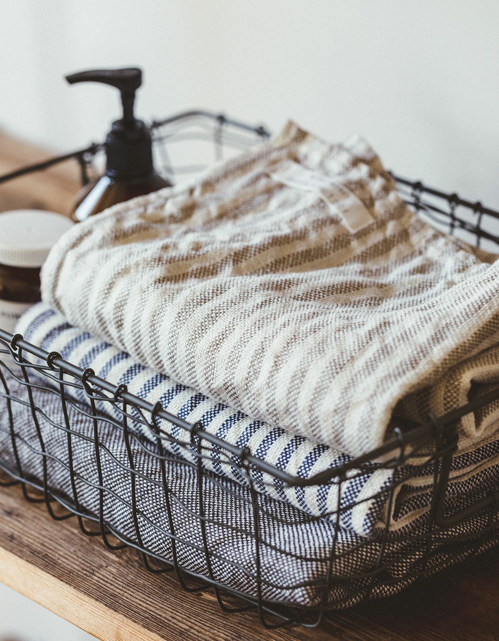 リネン シャンブレータオル L グレーシャンブレー | fog linen work