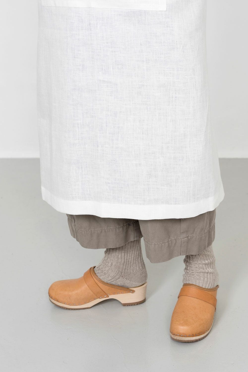 リネン フルエプロン ホワイト | fog linen work