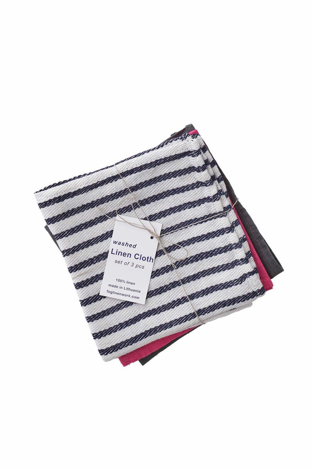 リネンクロス 3 枚セット カラーアソート A | fog linen work