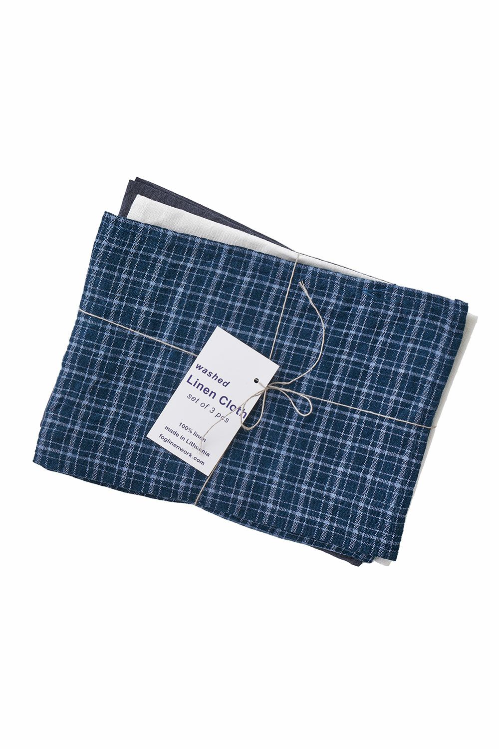 fog linen work　リネン テーブルクロス他 合計14 点セット リネンクロス 3 枚セット カラーアソート B | fog linen work