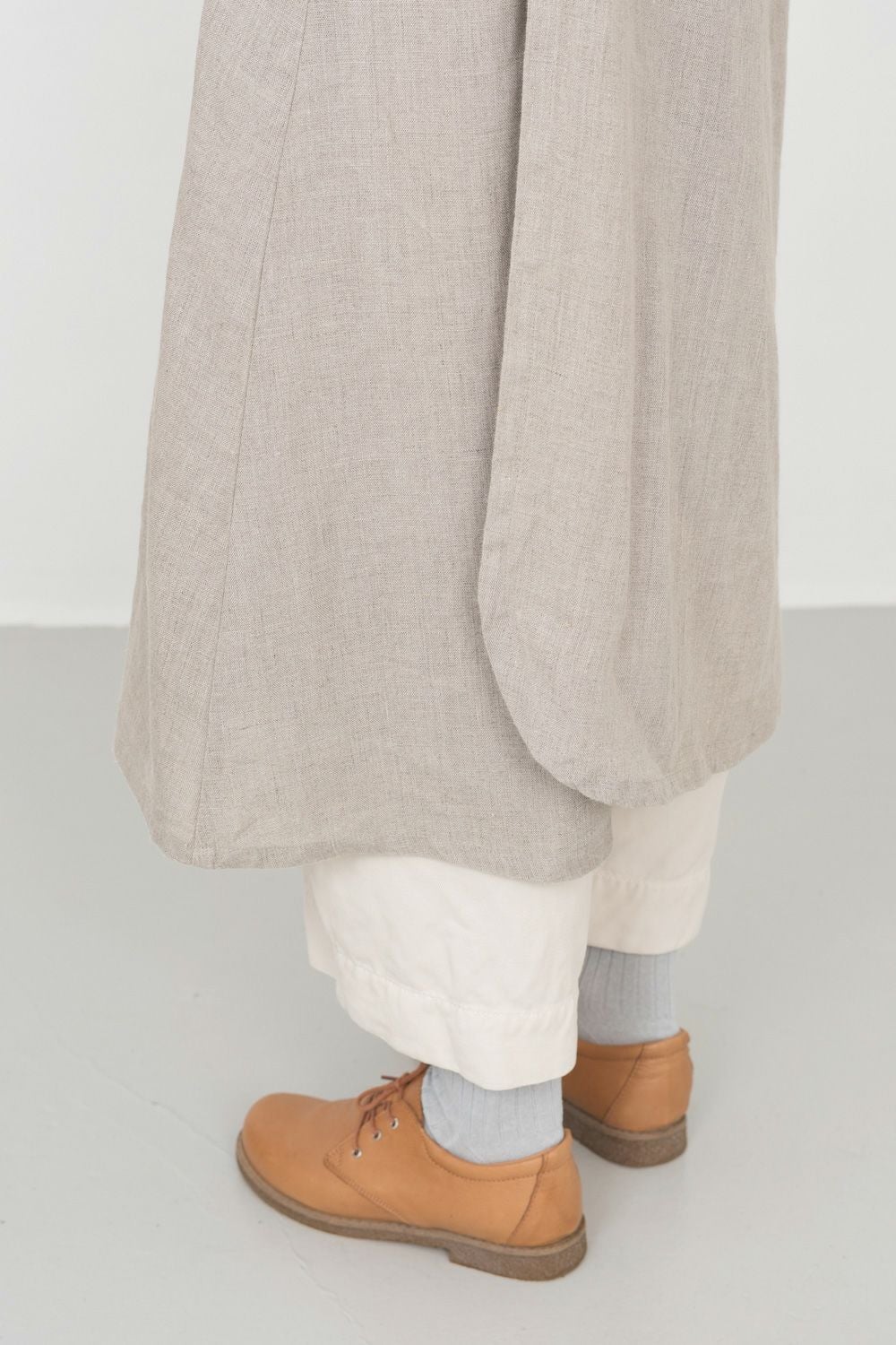 リネン オーバーエプロン ナチュラル | fog linen work