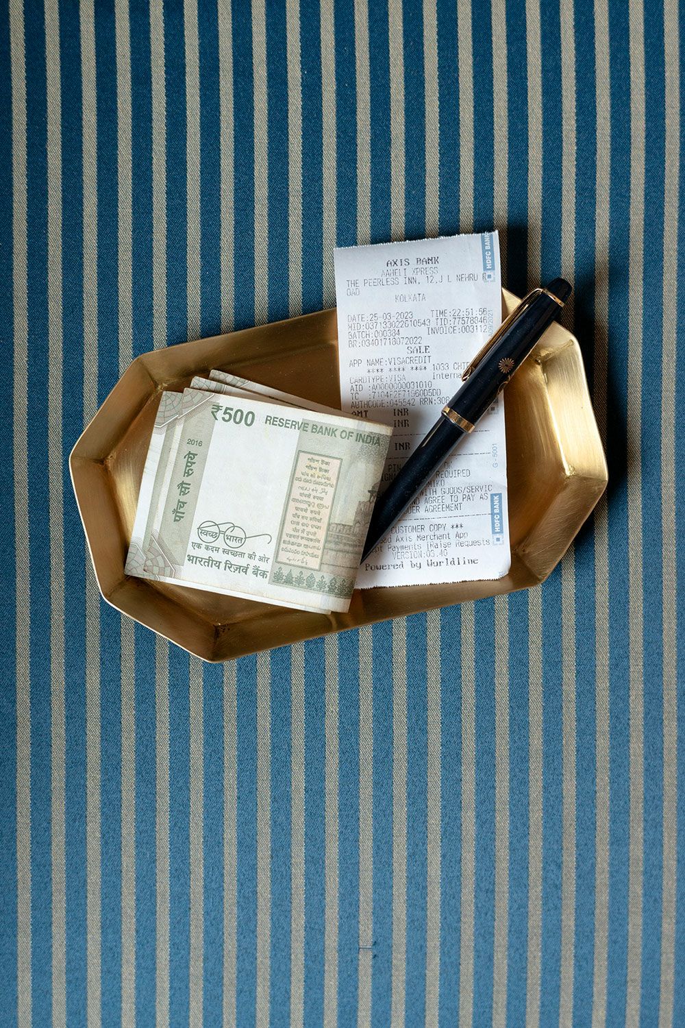 ブラス プレート 長八角形 M | fog linen work