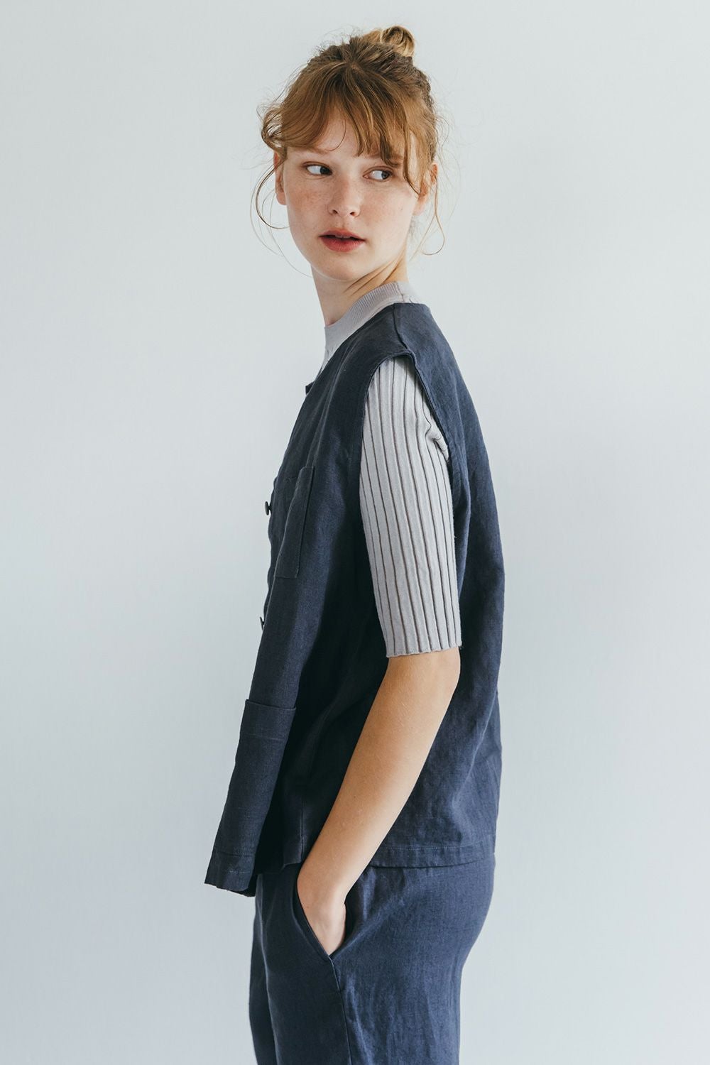 fog linen work カリナベスト 楽天市場】fog linen work 「 カリナ