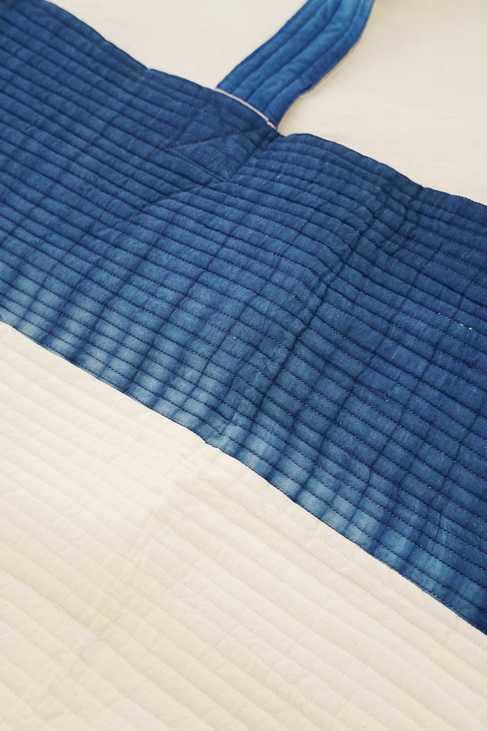 INJIRI インディゴ キルト バッグ | fog linen work