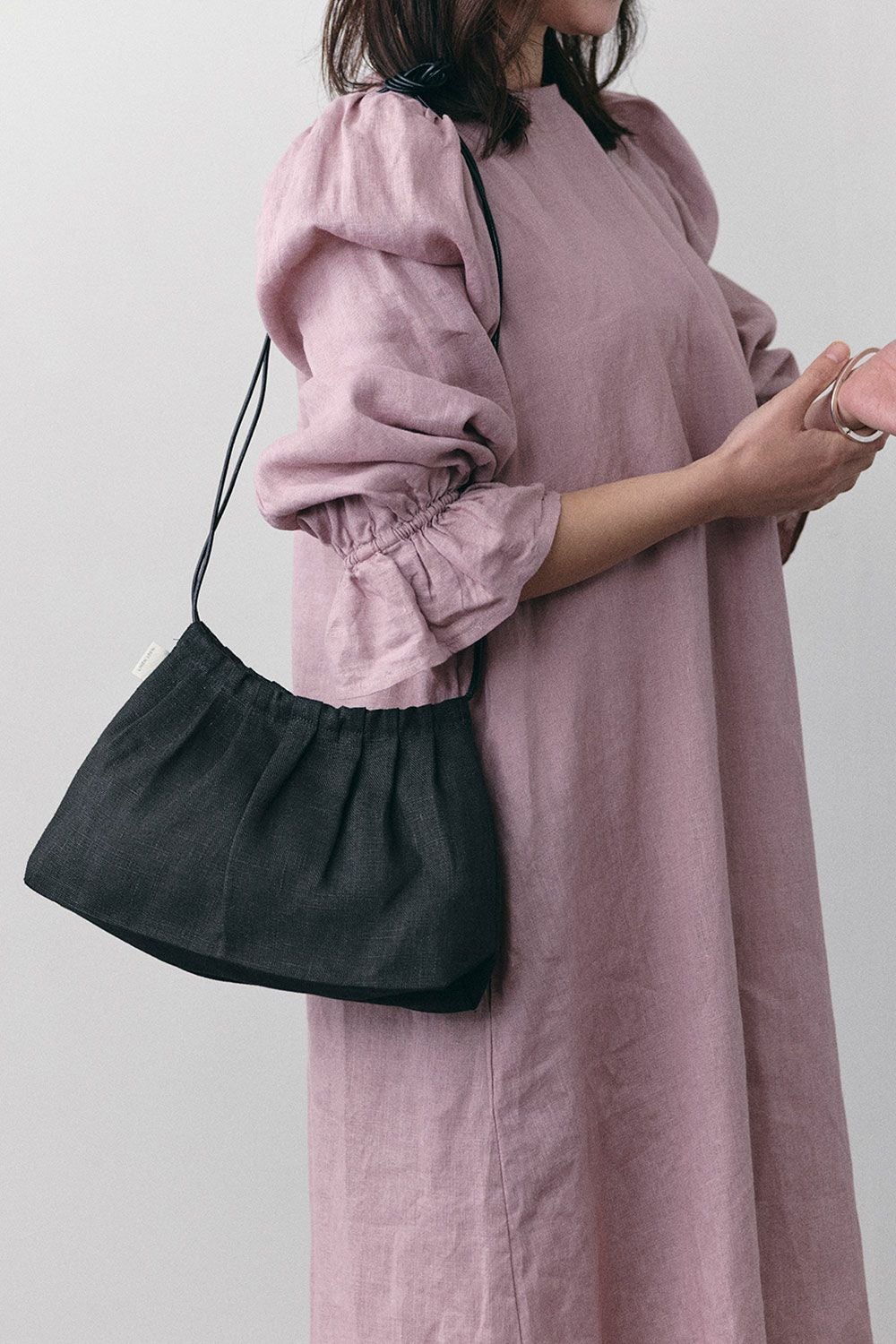 NEW】ジャヌー バッグ ブラック | fog linen work