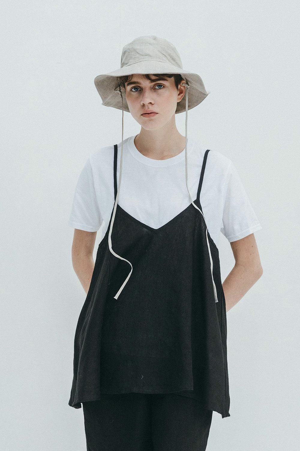 リネン ミロス ハット ナチュラル | fog linen work