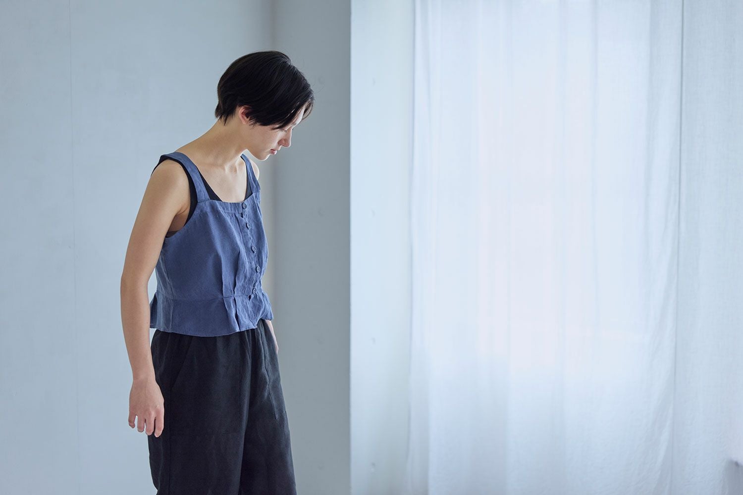 【fog linen work】 マリアンナ トップ fog linen work｜ベティ トップ fog linen work フォグリネンワーク