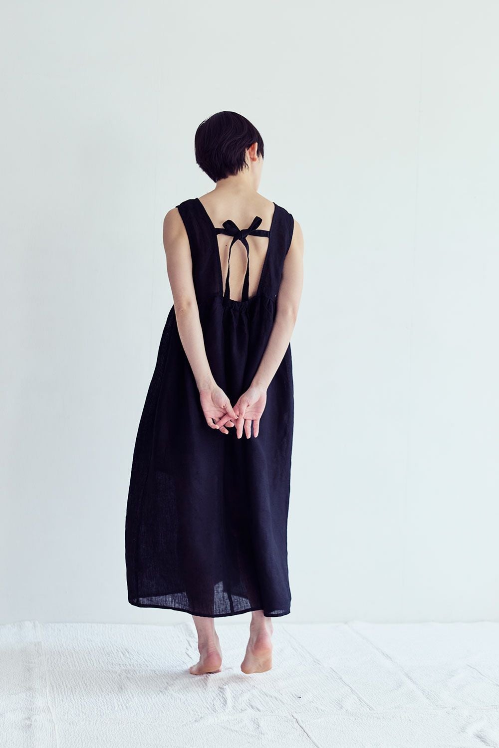 ノーラ ワンピース ブラック | fog linen work