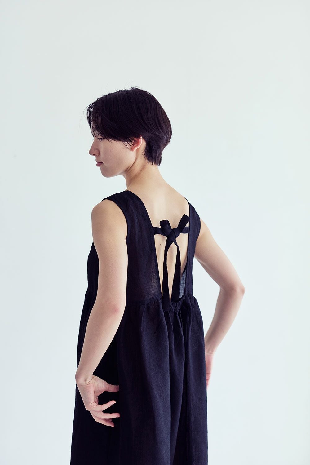 ノーラ ワンピース ブラック | fog linen work