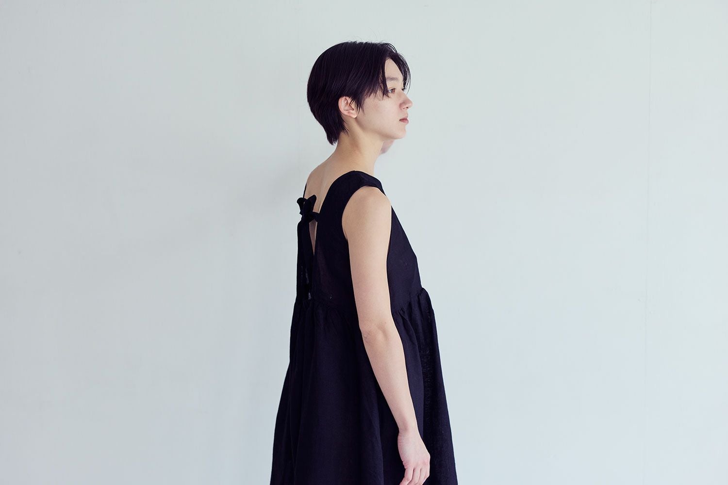ノーラ ワンピース ブラック | fog linen work