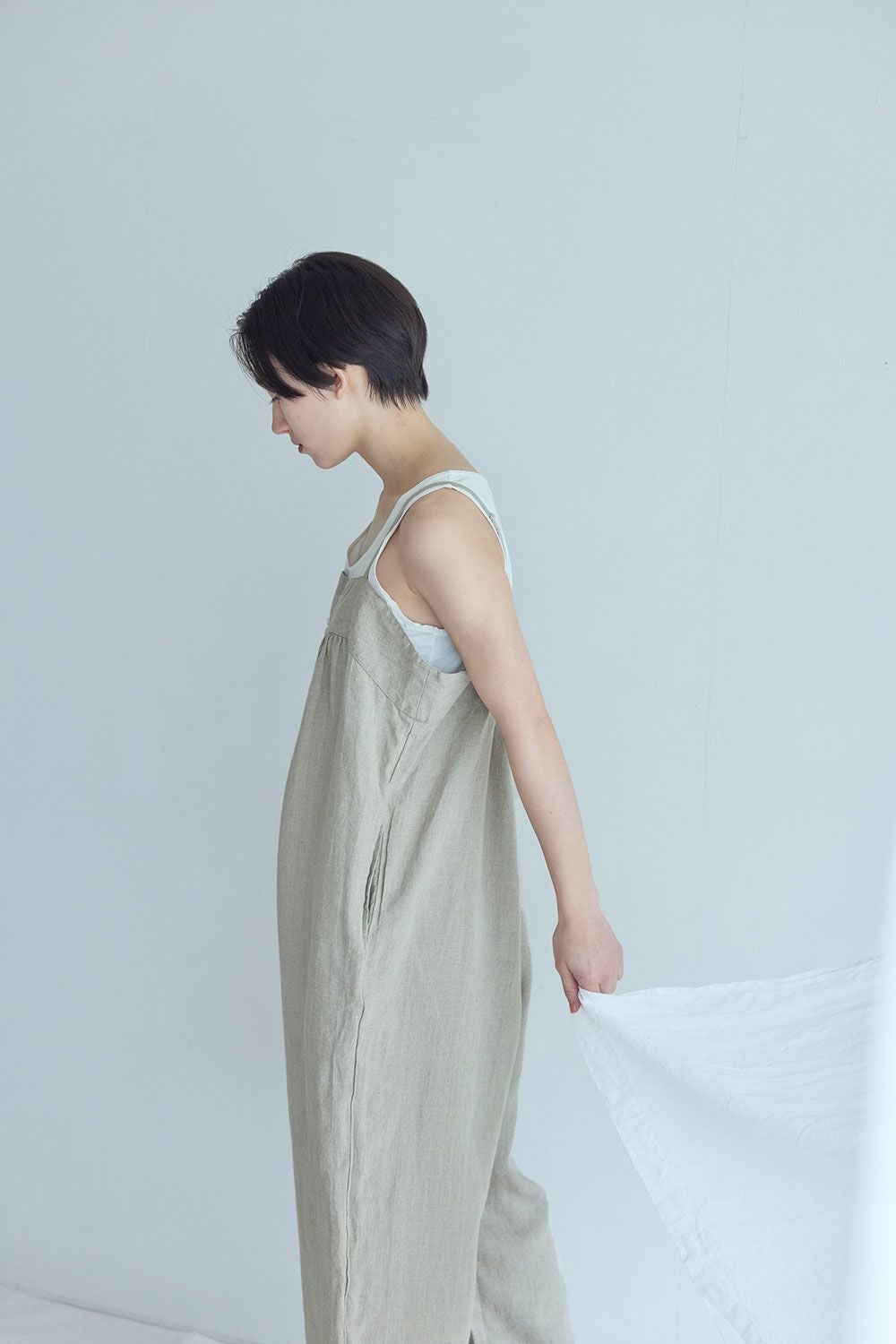 ラナ サロペット ナチュラル | fog linen work