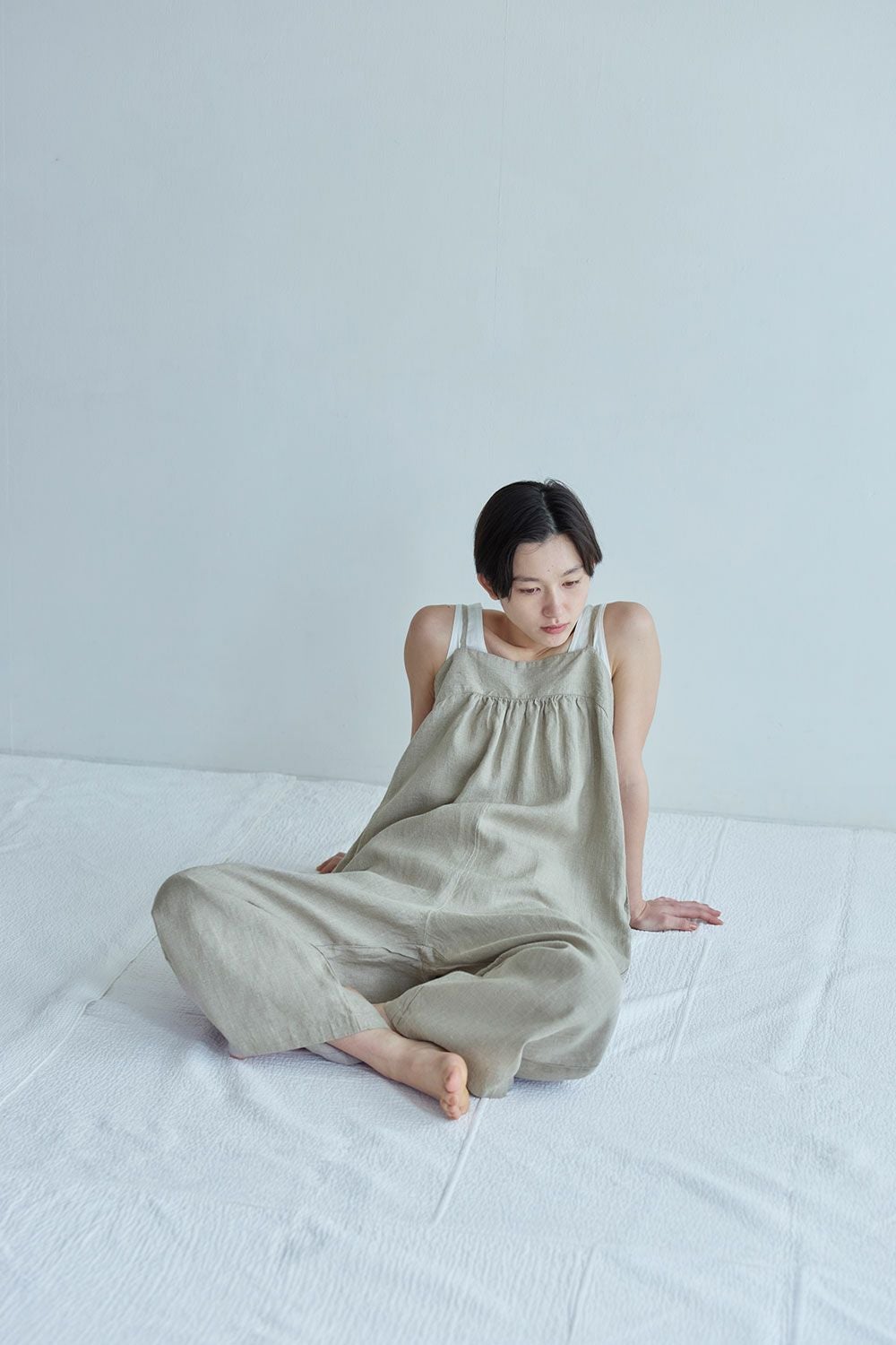 ラナ サロペット ナチュラル | fog linen work