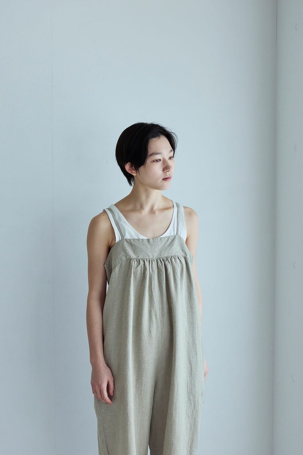 ラナ サロペット ナチュラル | fog linen work