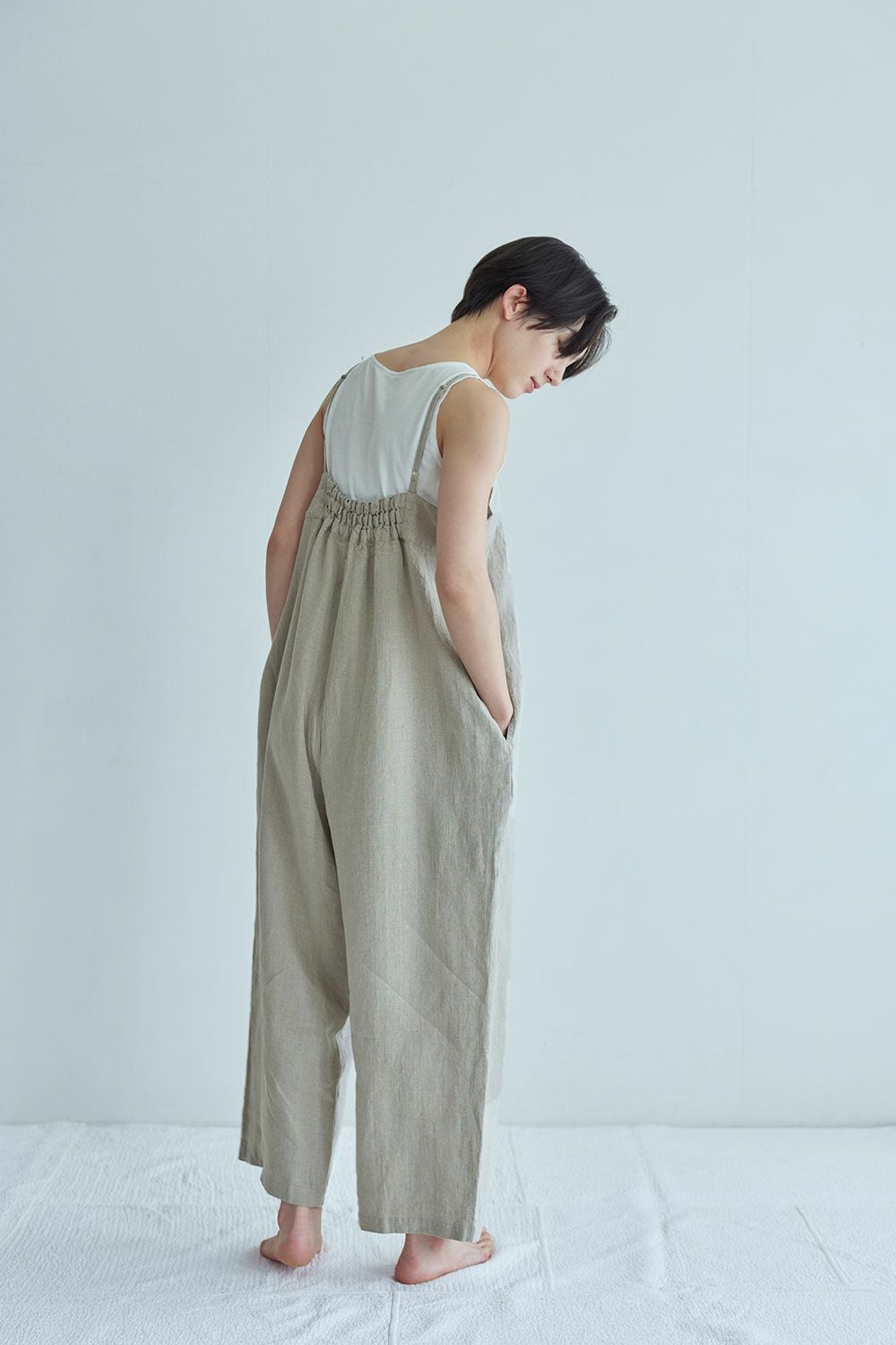 ラナ サロペット ナチュラル | fog linen work