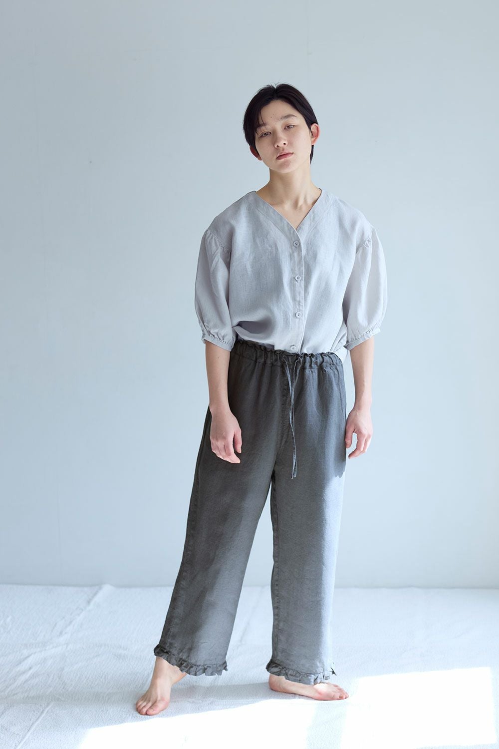 fog linen workエリカトップアルバートル未使用品 エライザ トップ アルバートル | fog linen work