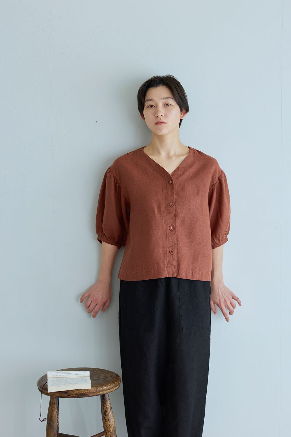 NEW】エライザ トップ パン ブリュレ | fog linen work