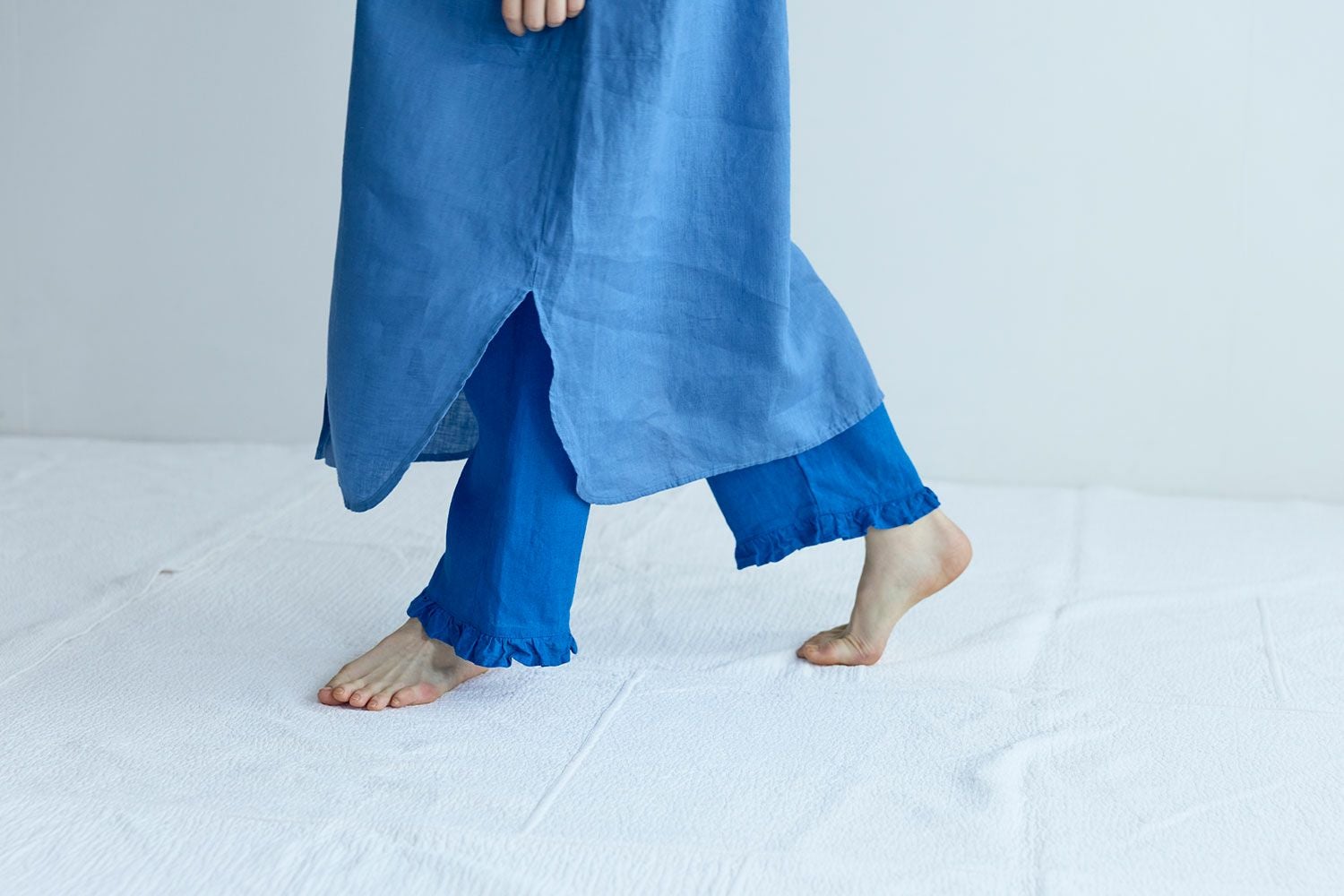 fog lInen work リーザ ワンピース ニゼル シルウ゛ィア ワンピース ニゼル | fog linen work
