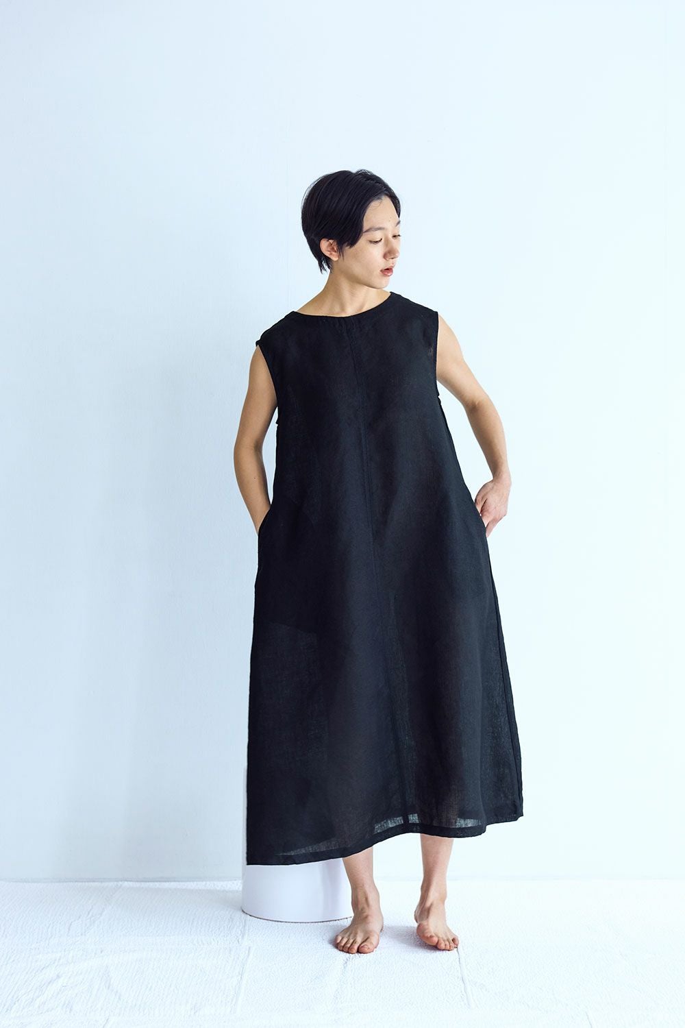 ダニエル ワンピース ブラック | fog linen work