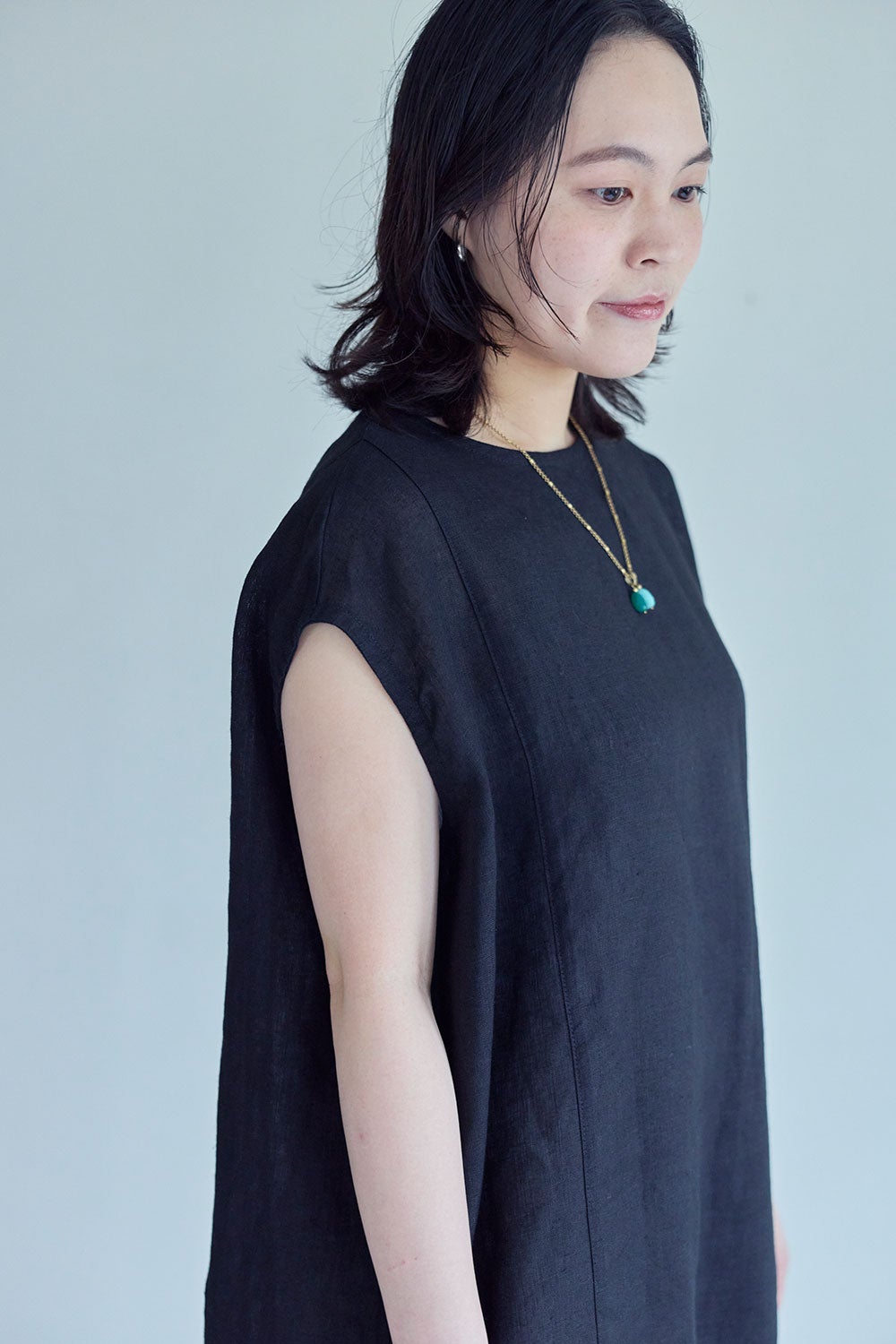 タリア チュニック ブラック | fog linen work
