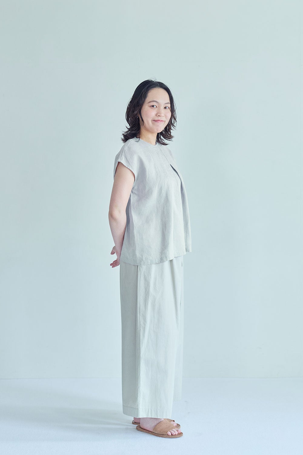 fog linen workエリカトップアルバートル未使用品 NEW】シンディー トップ アルバートル | fog linen work