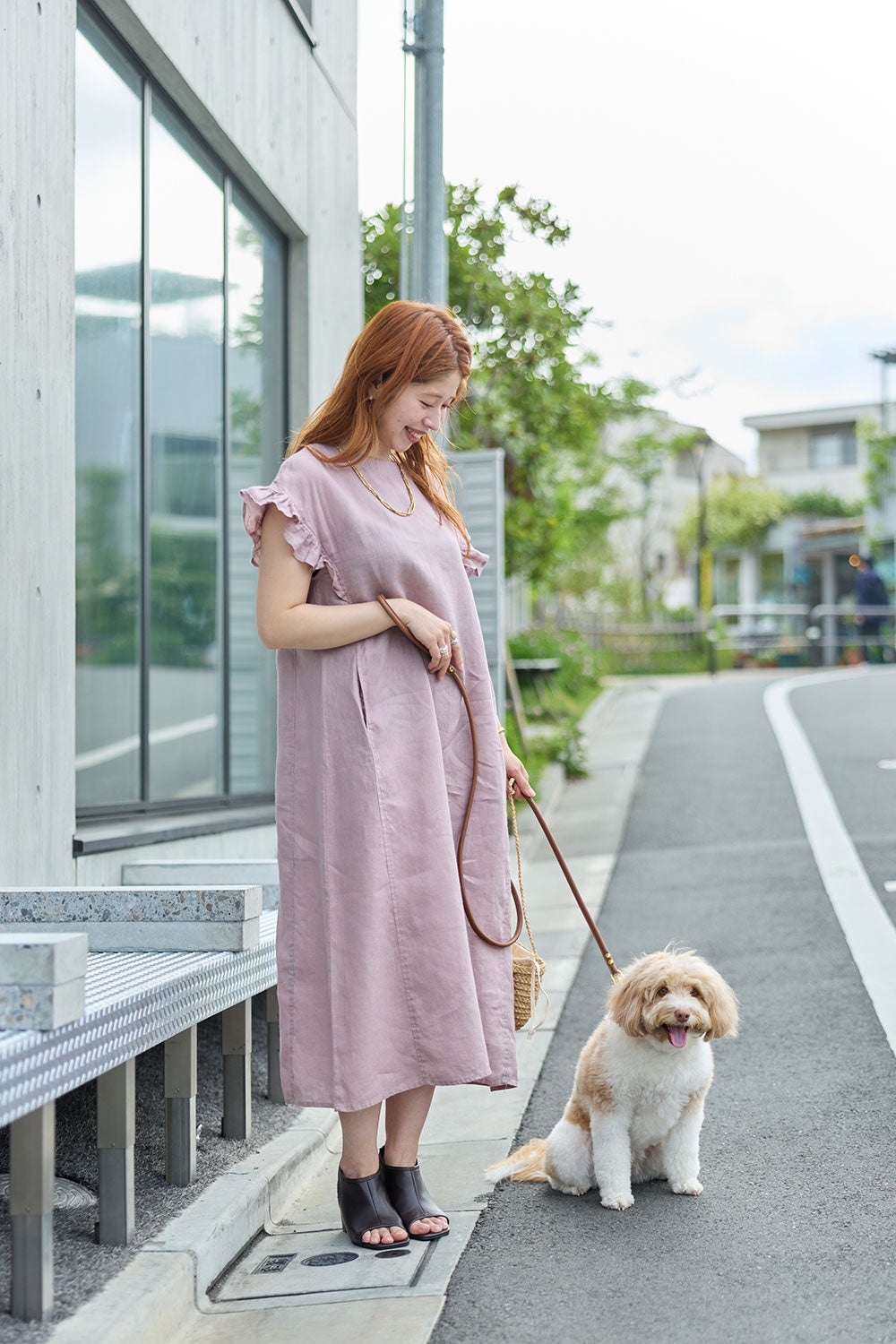 NEW】サリー ワンピース ローズ | fog linen work