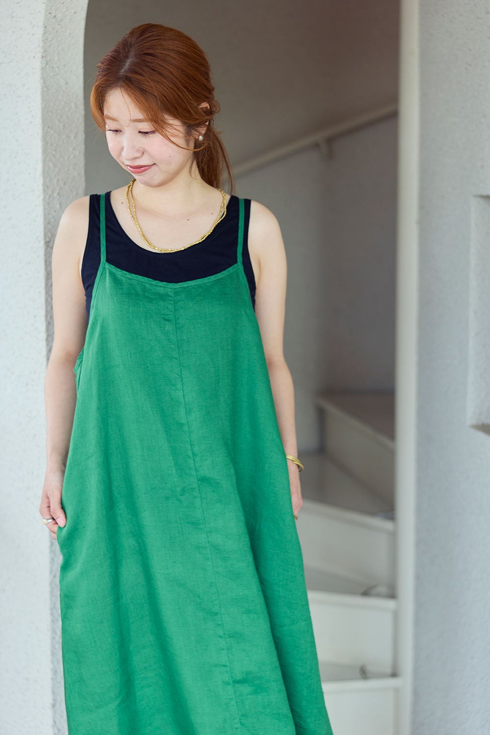 NEW】エリーゼ ワンピース ウ゛ェール エコッセ | fog linen work