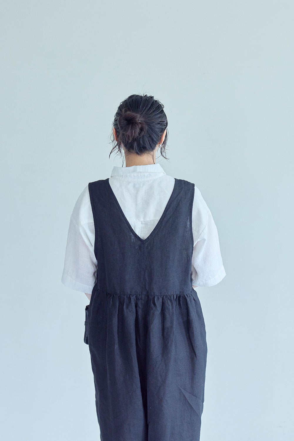 NEW】ルブラン サロペット ブラック | fog linen work