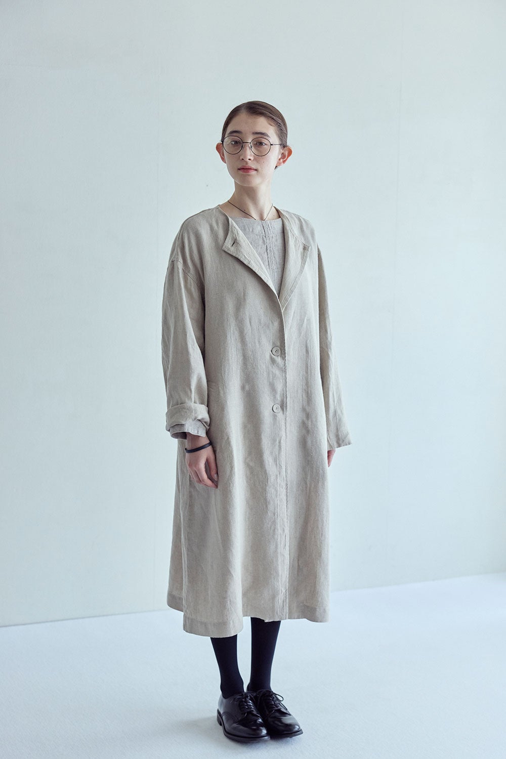 NEW】ドロシー コート ナチュラル | fog linen work